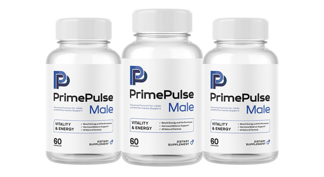 PrimePulse Male 3 Bottle Package